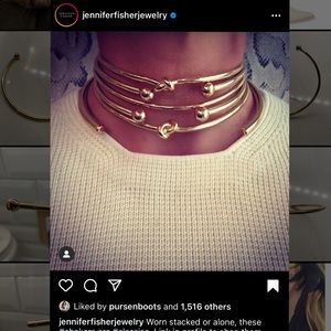 Jennifer Fisher Knot Choker